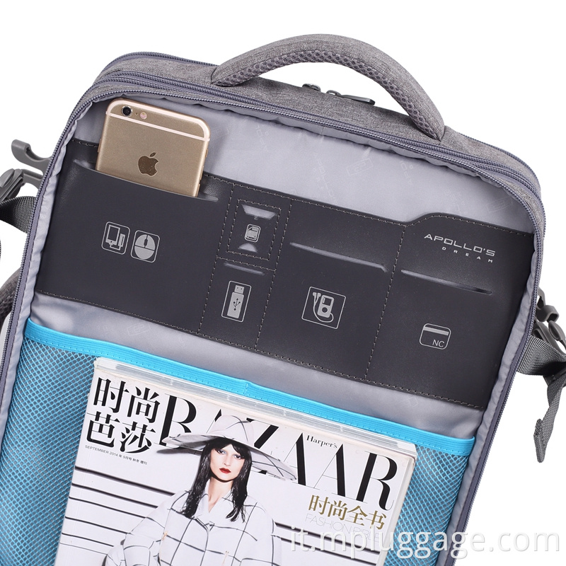 Business laptop backpack